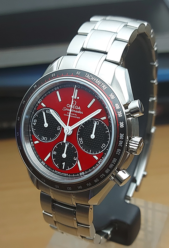 Omega Speedmaster Racing Co-Axial Chronograph Wristwatch Ref. 326.30.40.50.11.001